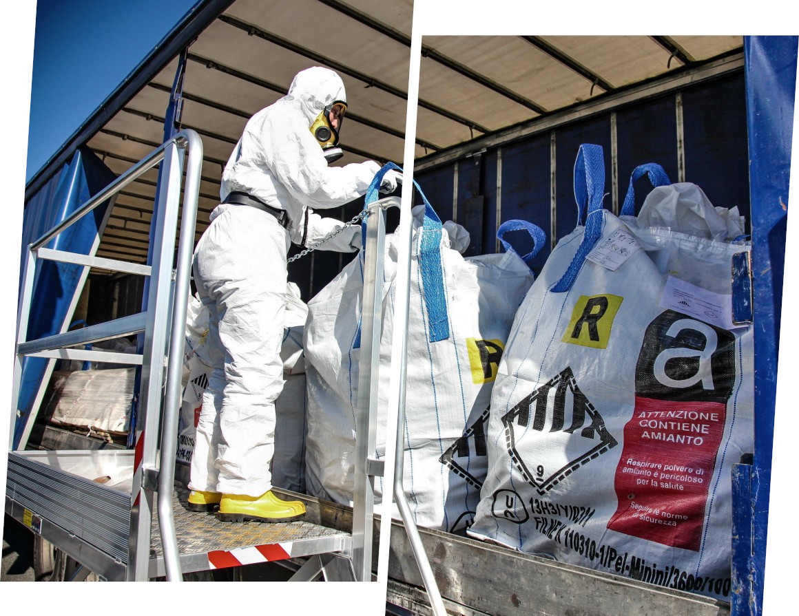 Les Ripeurs, évacuation de vos déchets amiantés