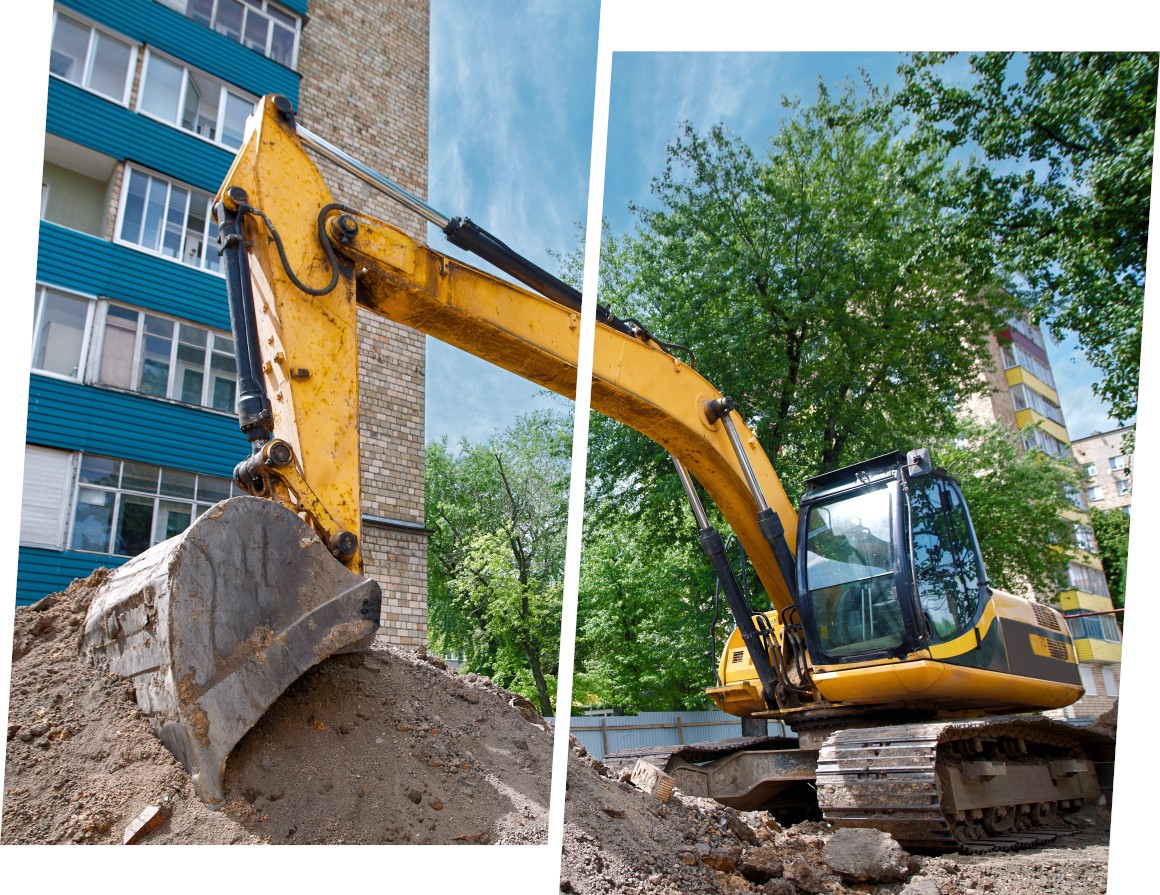 Les Ripeurs, Location d'engins de chantier