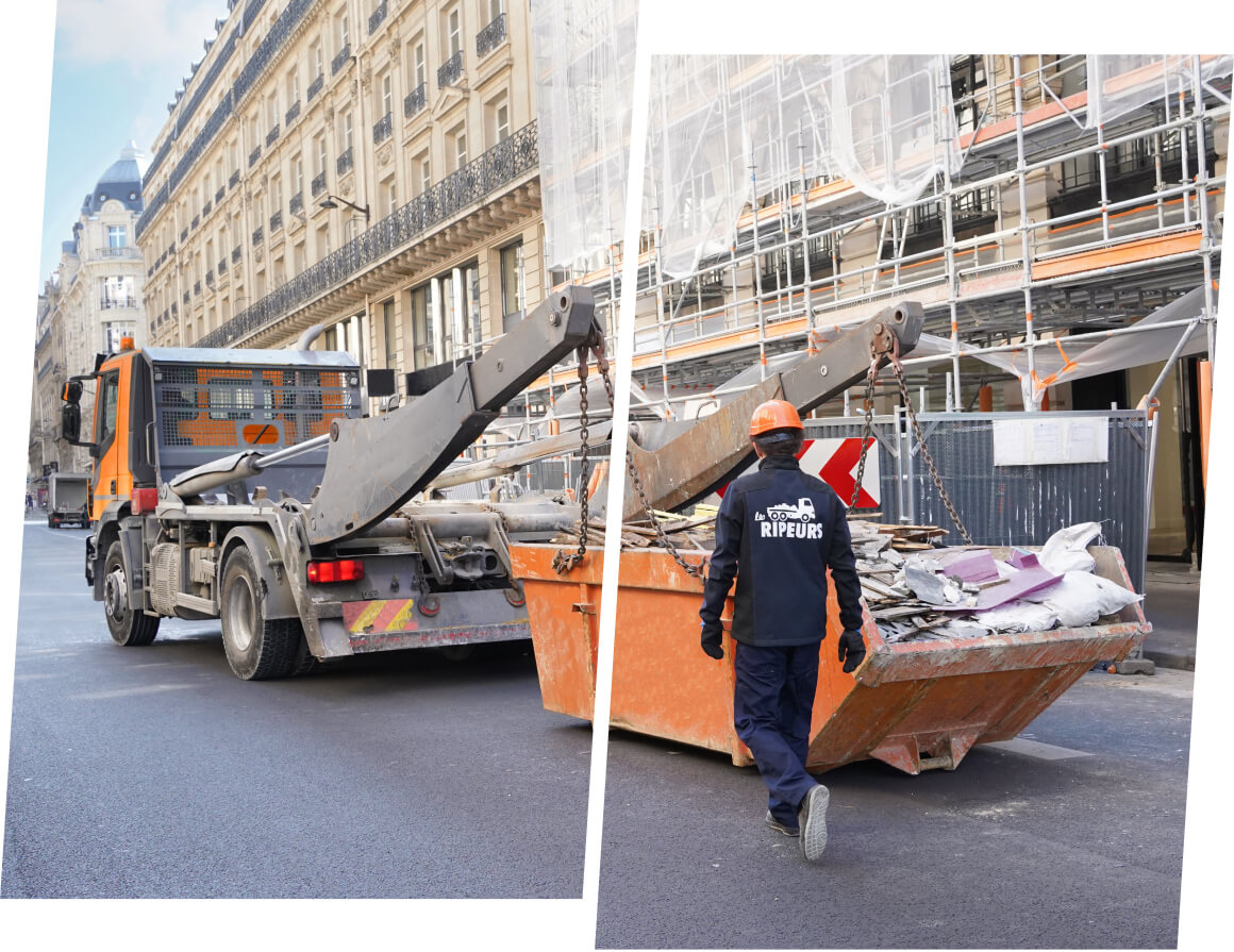 Évacuer les déchets de chantier par benne, la solution pour les déchets lourds !