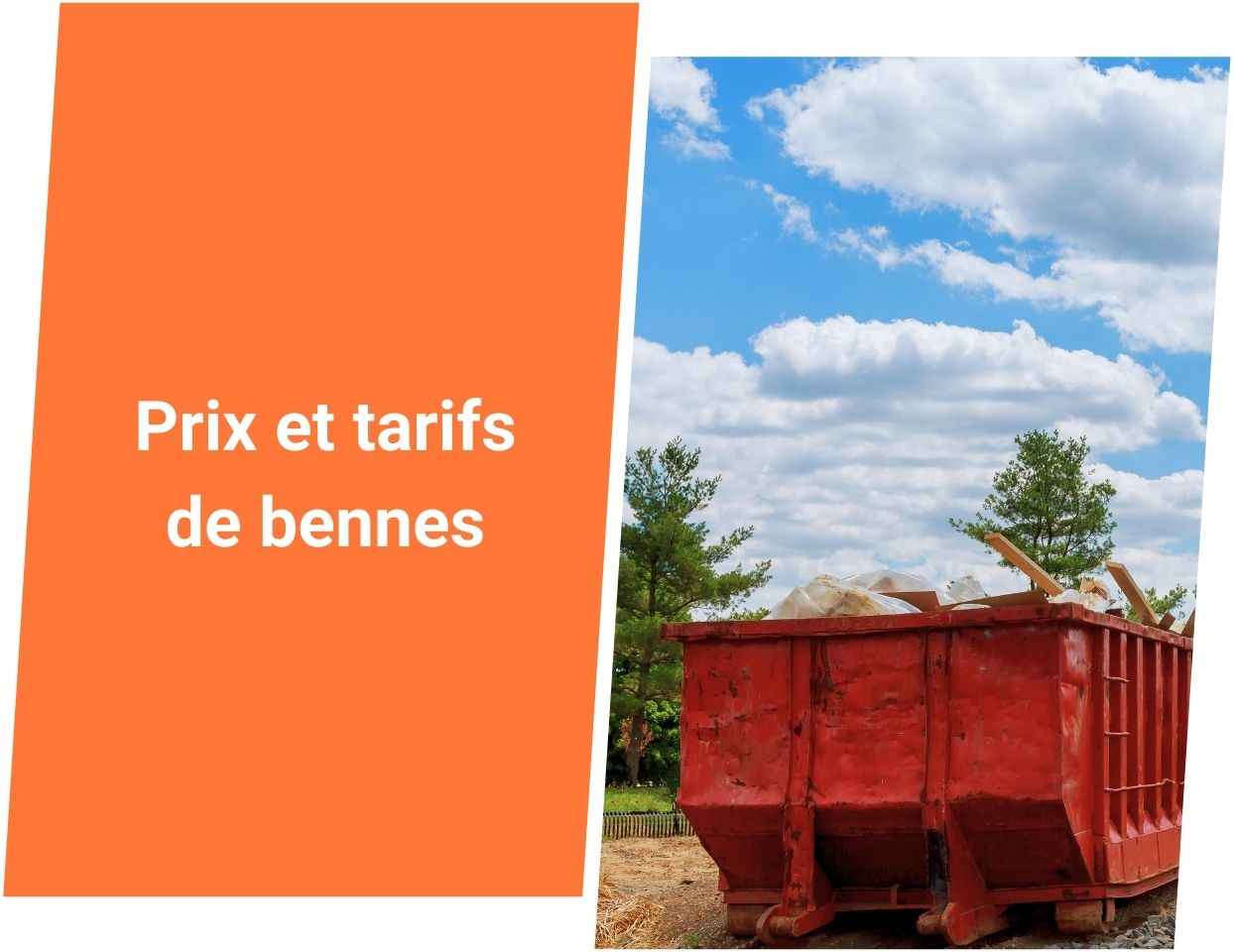 Tarifs location de bennes : Guide complet juin 2025